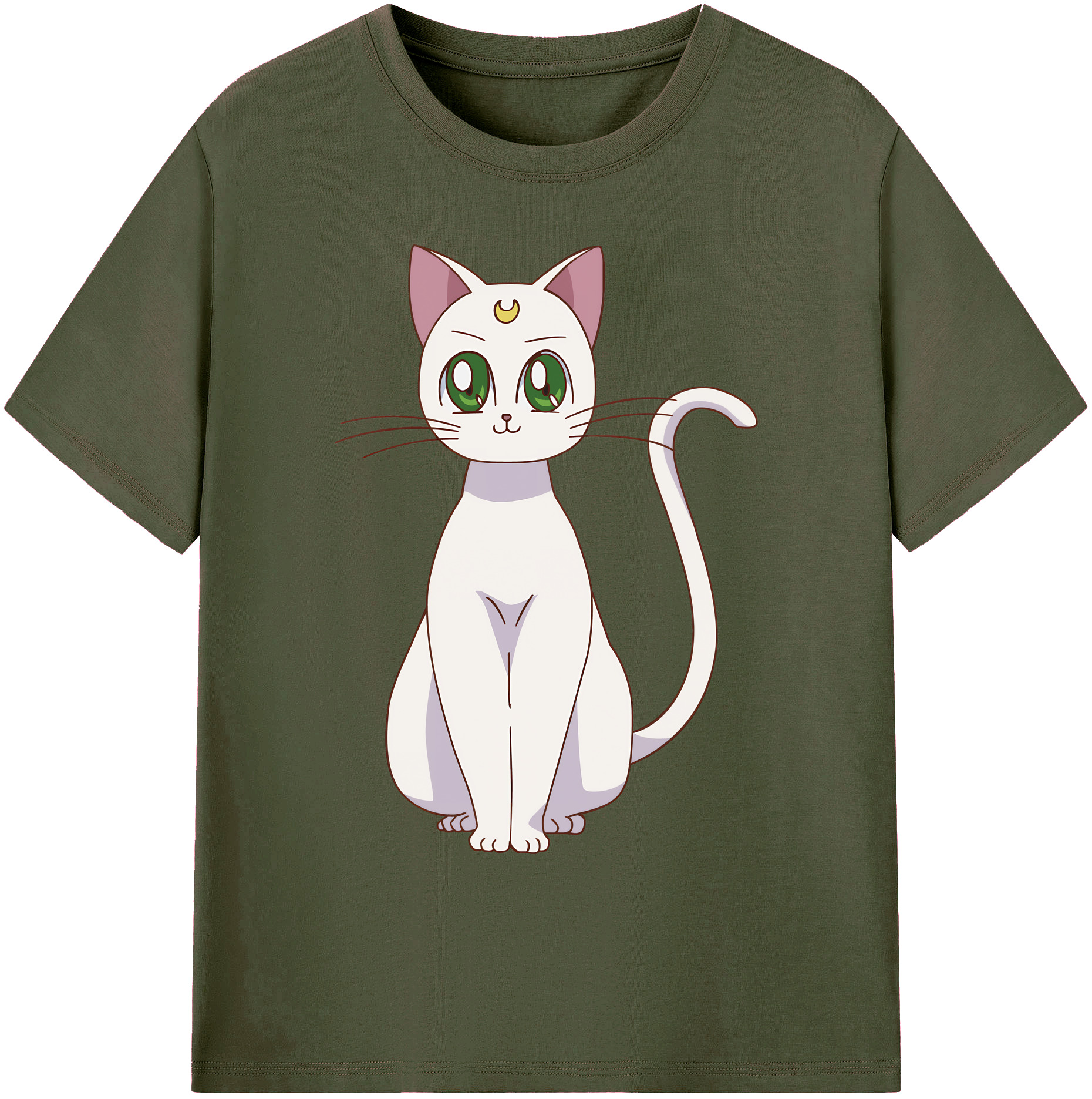 （画像用） 美少女戦士セーラームーン Sailor Moon 綿100％ メンズ半袖Tシャツ｜肌触りやわらか＆通気性